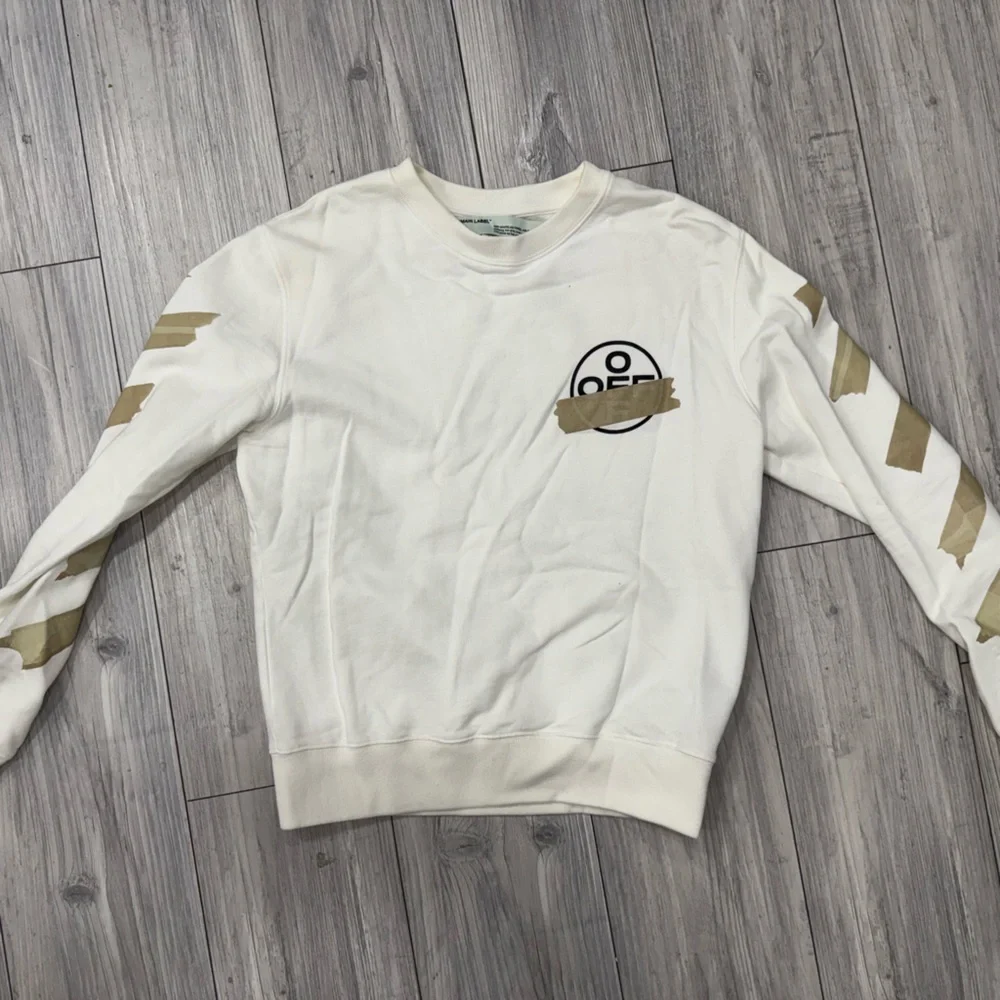 Off-White Cream Sweatshirt - Picture 1 of 6